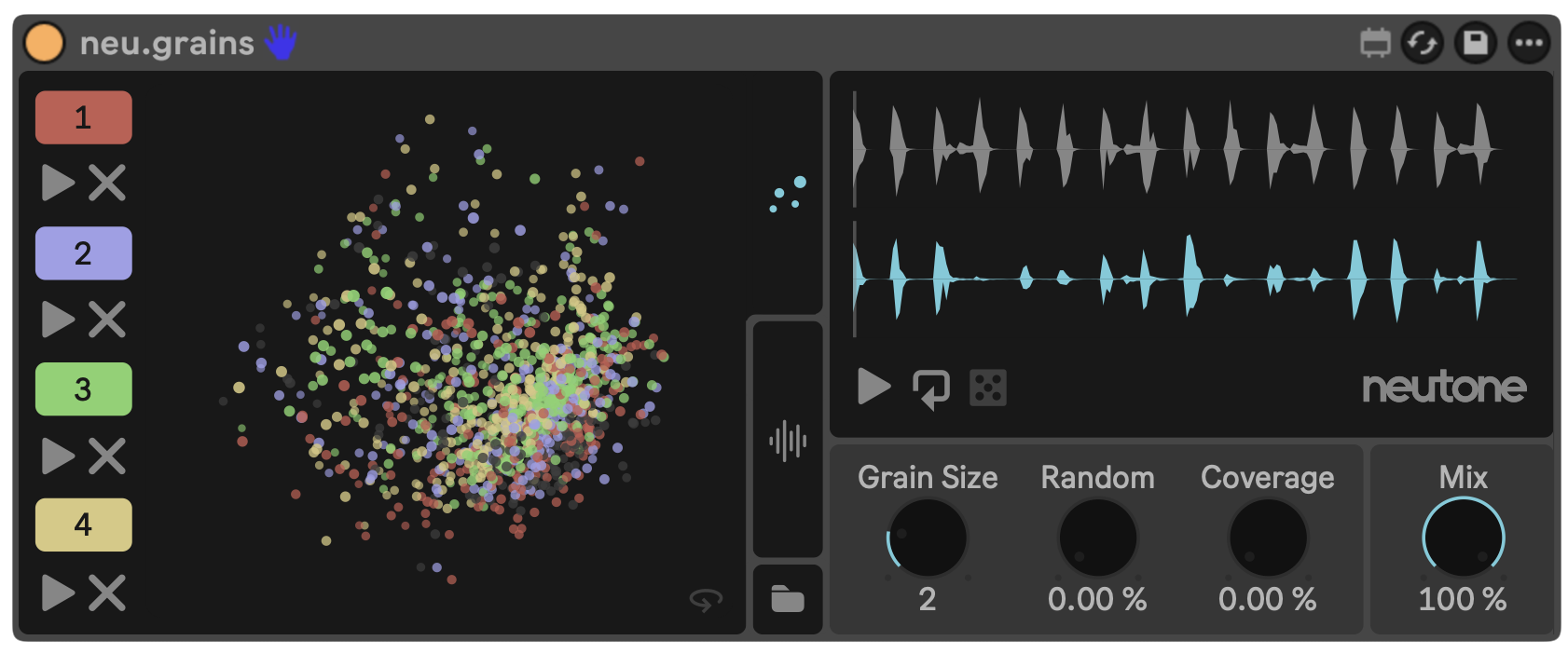 neu.grains screenshot